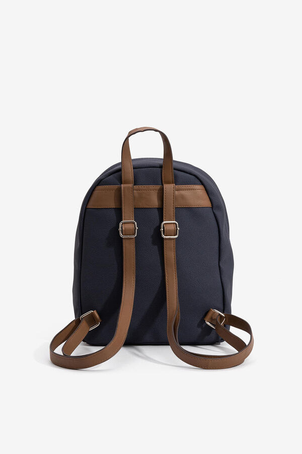 Vilanova Mochila com Textura azul