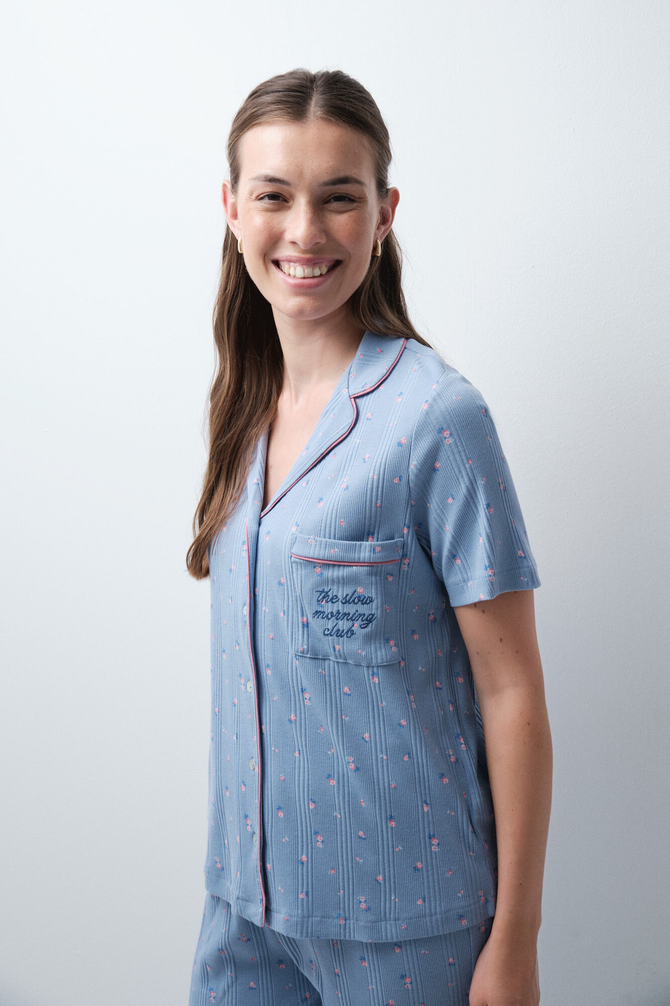 Women'secret Multicoloured classic short sleeve floral pyjamas