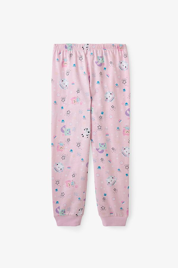 Penti Conjunto pijama infantil gatos Gabby marfil