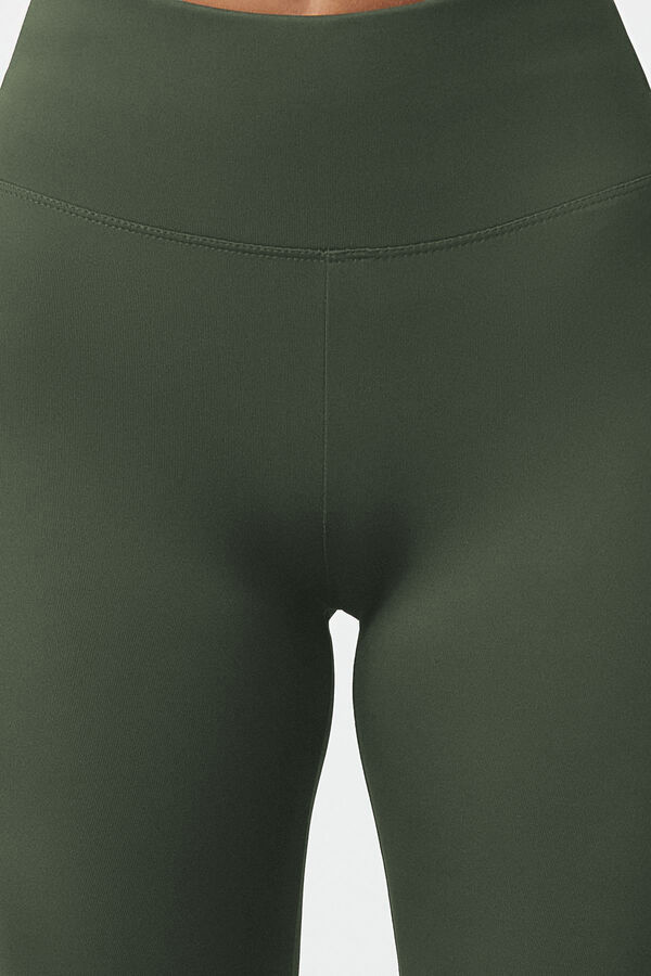 Trendyol Legging esportiva longa de compress&atilde;o extra com c&oacute;s el&aacute;stico na cor c&aacute;qui bege