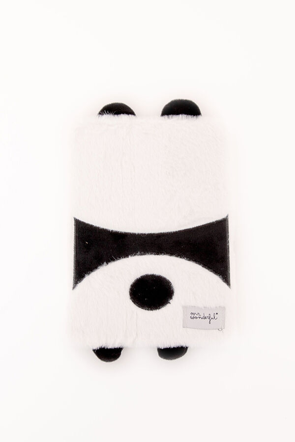 Mr. Wonderful A5 plush notebook - Panda printed