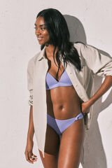 Women'secret Culotte de bikini classique twist lat&eacute;ral lila rose