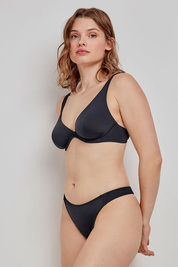 Gisela Black bikini thong Schwarz