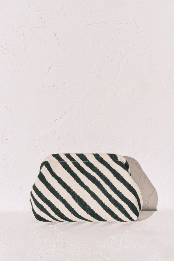 Women'secret Necessaire m&eacute;dia estampado zebra preto