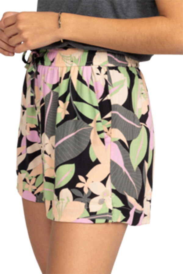 Womensecret Women's beach shorts with elasticated waist - Lekeitio Break  Grau