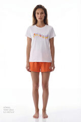 Penti Be Kind SS Shorts Set beige