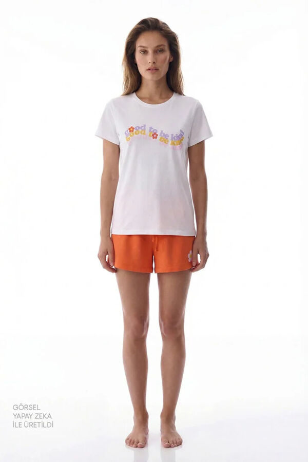 Penti Be Kind SS Shorts Set beige