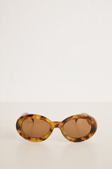Womensecret Okrugle sunčane naočale od kornjačevine S uzorkom