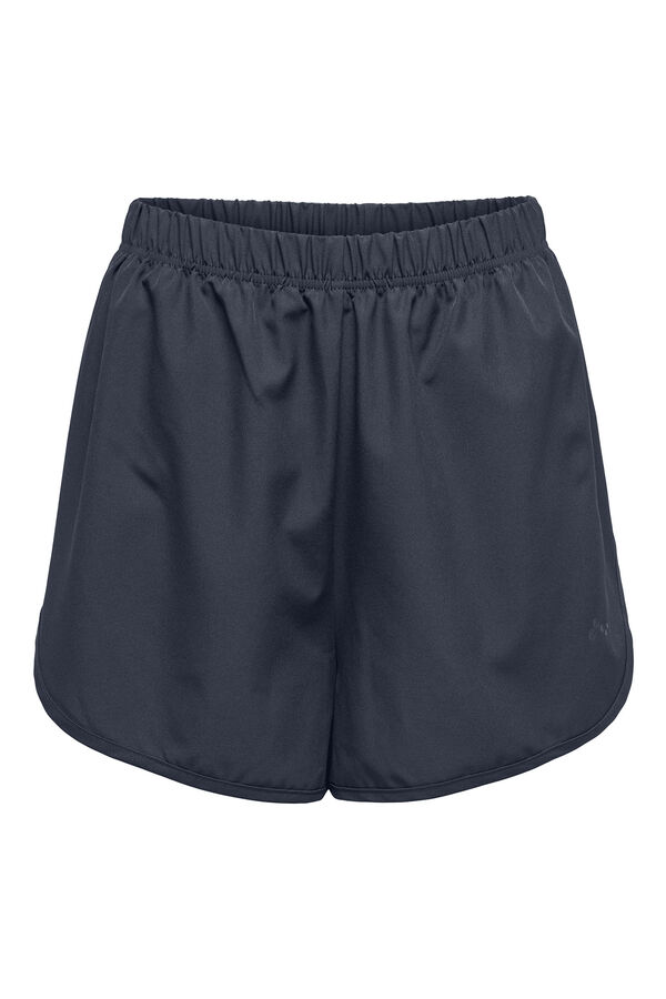 Womensecret Essential high-rise shorts Plava