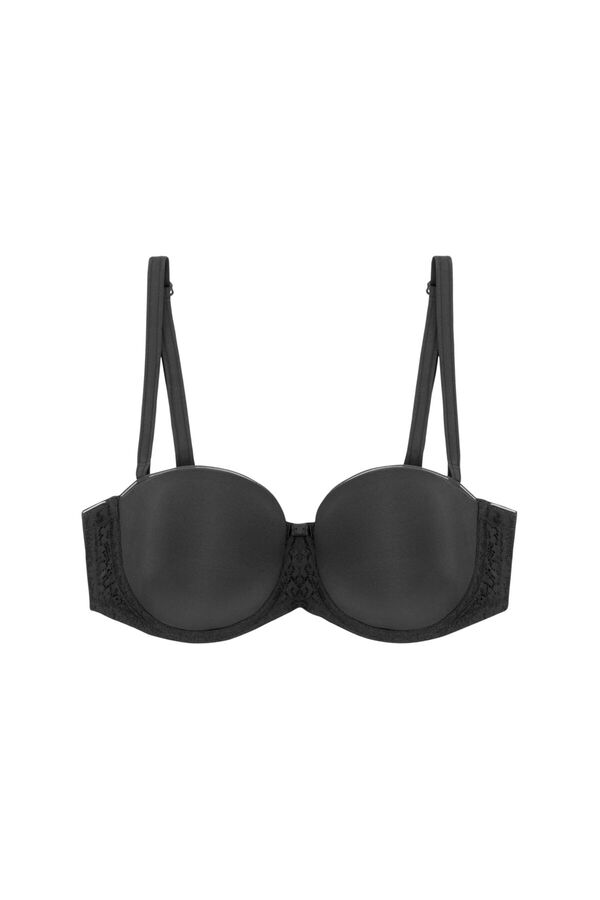 Womensecret Bra with removable straps Crna