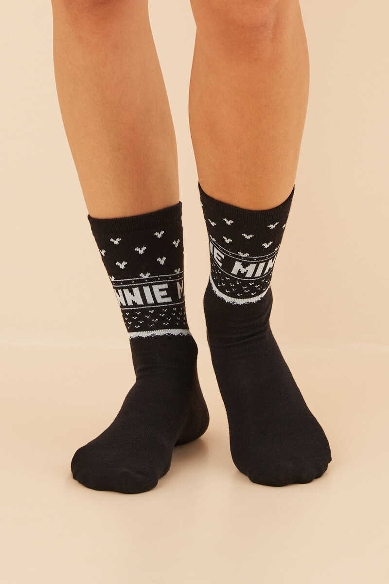 Womensecret 6-pack of Minnie Mouse socks printed
