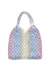 Womensecret Shopper bag with knot detail gris