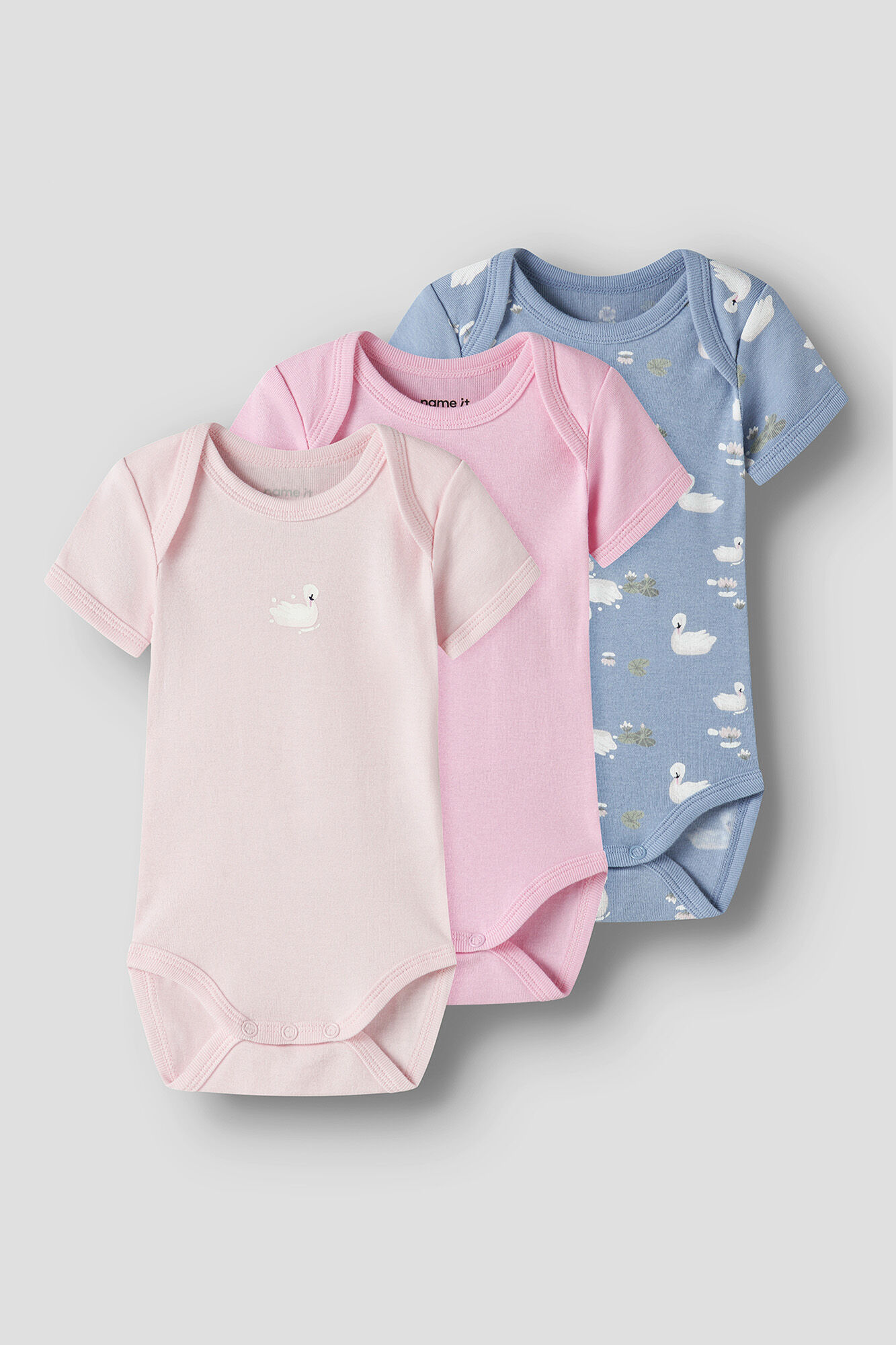 Name it Pack de 3 bodies cisne