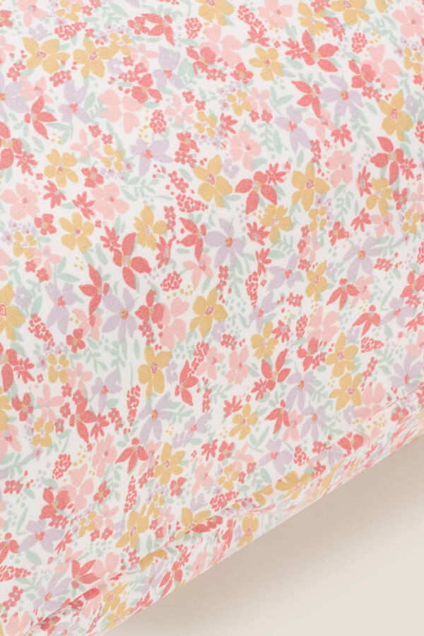 Womensecret Floral cotton pillowcase Ružičasta