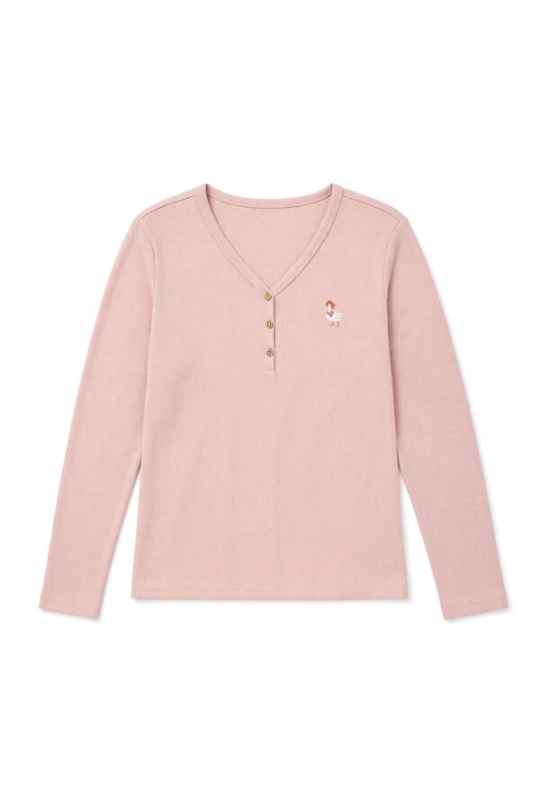Women'secret Roze majica dugih rukava Roze