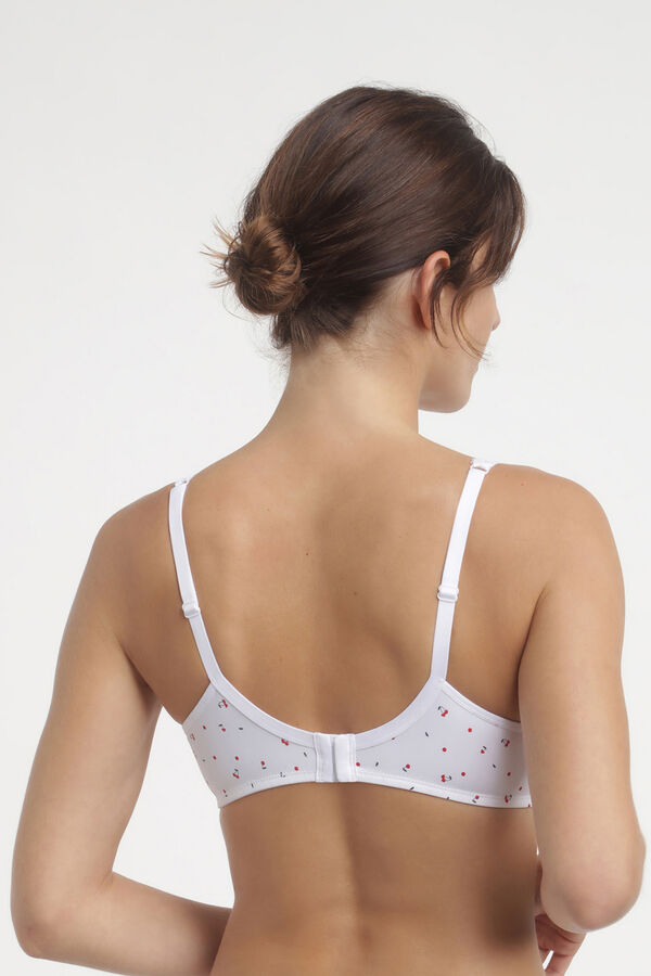 DIM Generous High-Capacity Underwire Bra  white