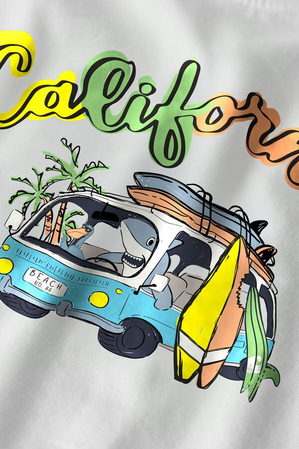 Name it Boy's short sleeve T-shirt MAGICAL white