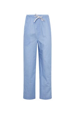 Womensecret Pantalón pijama largo rayas blue