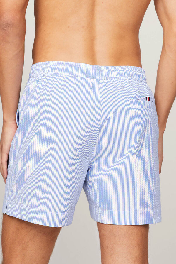 Womensecret Men's printed swim shorts Plava