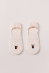 Women'secret Nevidljive čarape sa vezom vermuta Boja Kože