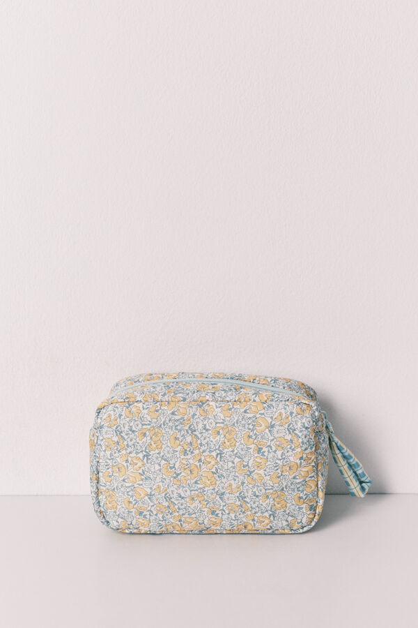 Women'secret Trousse de toilette moyenne &agrave; petites fleurs Snoopy imprim&eacute;