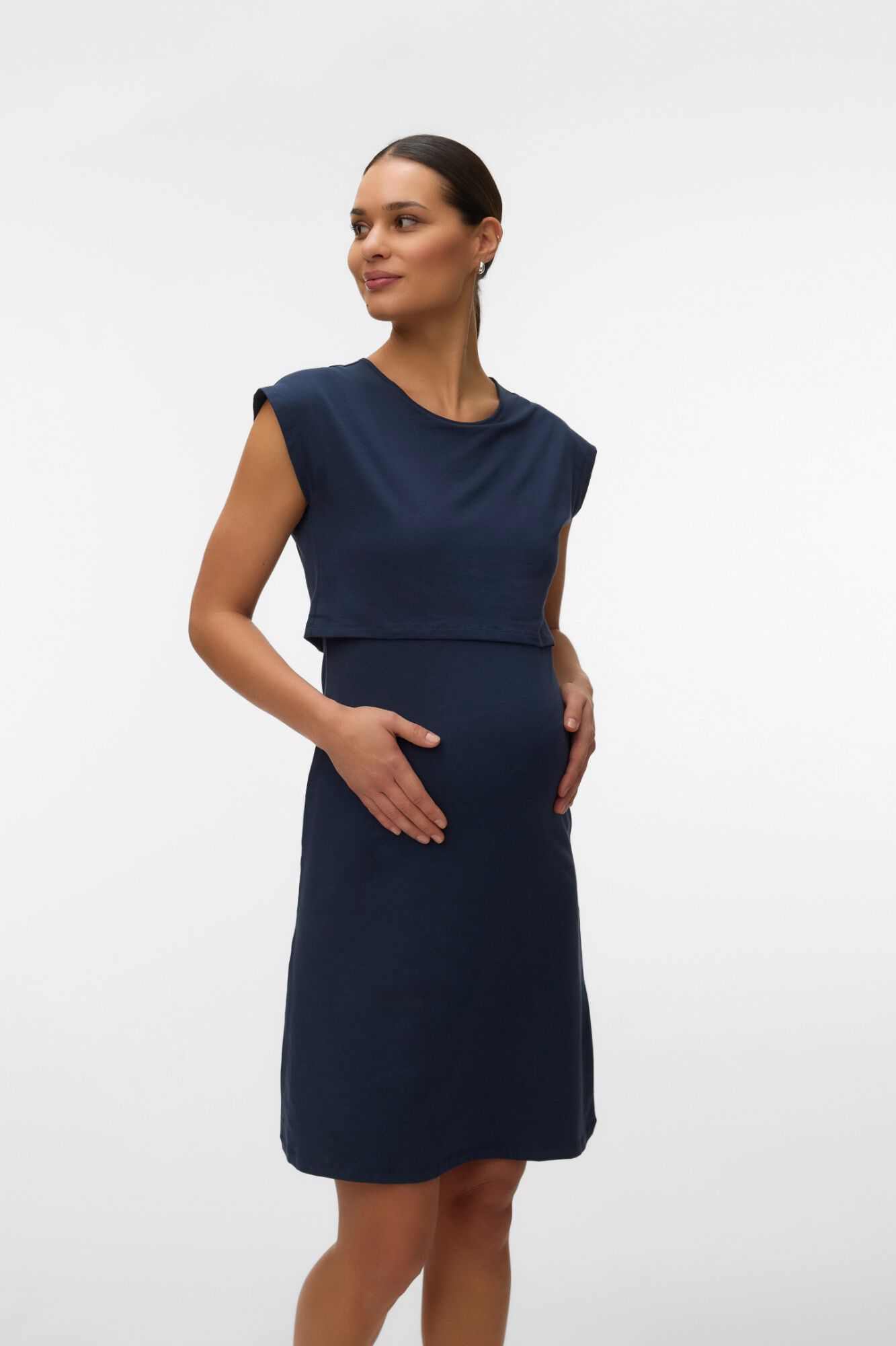 Mamalicious Kurzes Umstands- und Stillkleid