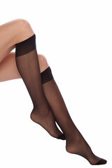 Ivette Bridal 2-pack 15 denier pop socks black
