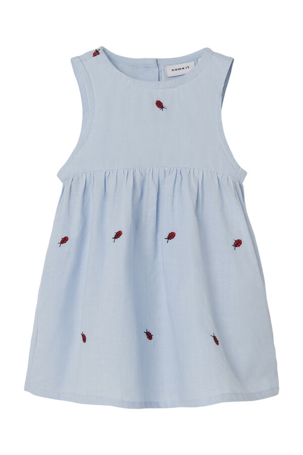 Womensecret Baby girls' sleeveless dress bleu