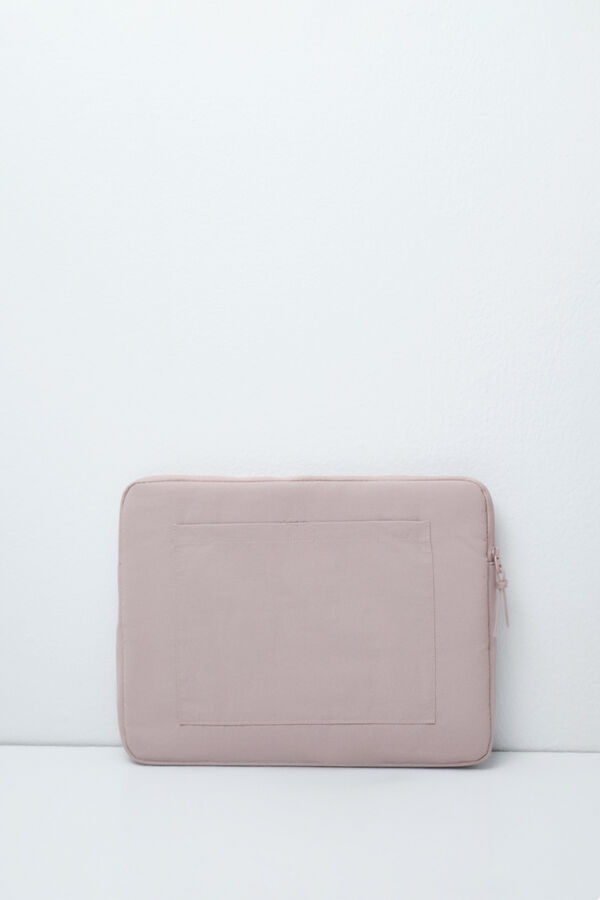 Women'secret Pink puffer laptop case pink