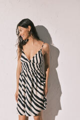Women'secret Zebra print short dress printed