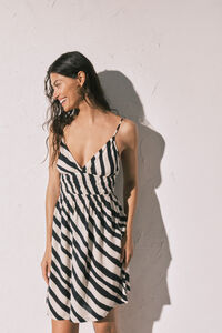 Women'secret Vestido curto estampado zebra