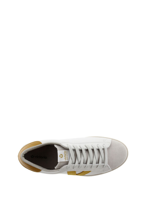 Womensecret Leather trainers mit Print