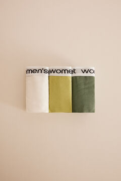 Womensecret Classic cotton logo panties 3 S uzorkom