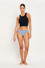 Modibodi Blue Modicomfort Boyleg Menstrual Moderate Flow blue