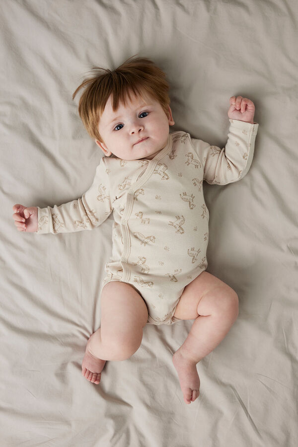 Name it Set aus zwei neutralen Baby-Bodys Grau