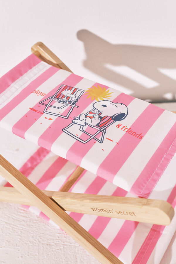 Women'secret Striped Snoopy headrest red