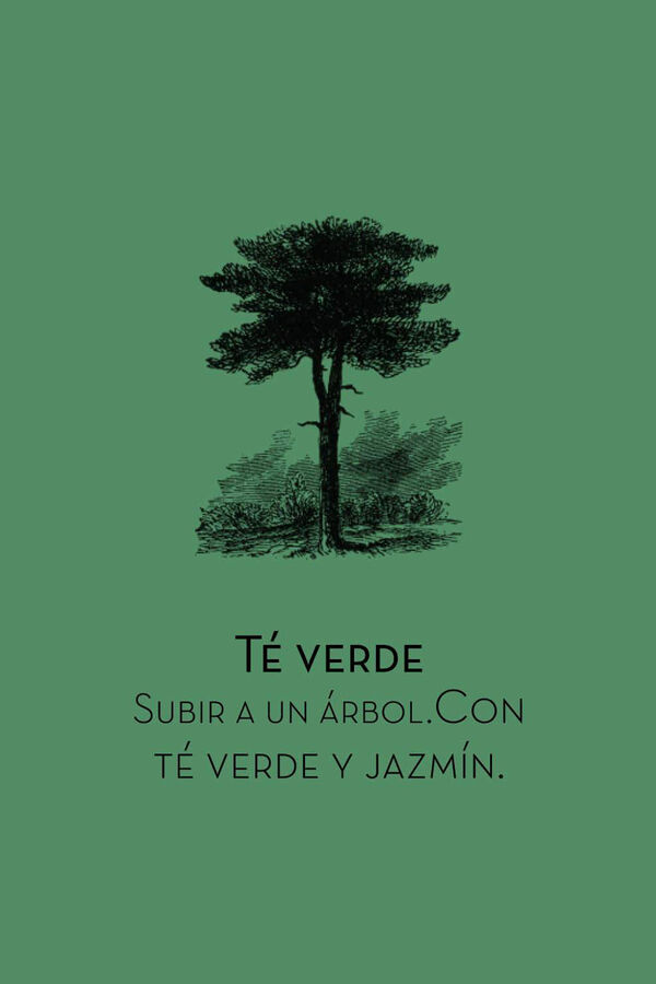 Womensecret Lufterfrischer Wohnung Té Verde (Grüner Tee) mit Print