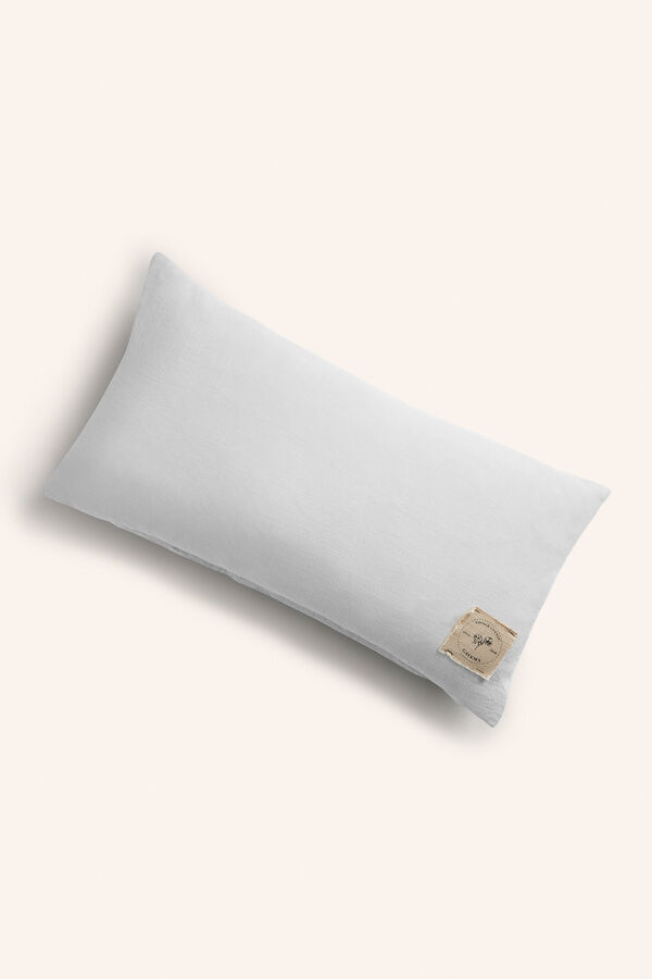 Calma House Gavema wei&szlig;er Kissenbezug Wei&szlig;