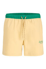 Jack & Jones Two-tone elasticated waist swimwear brown