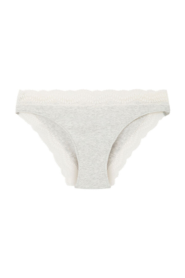 Grey cotton panty, Women's panties