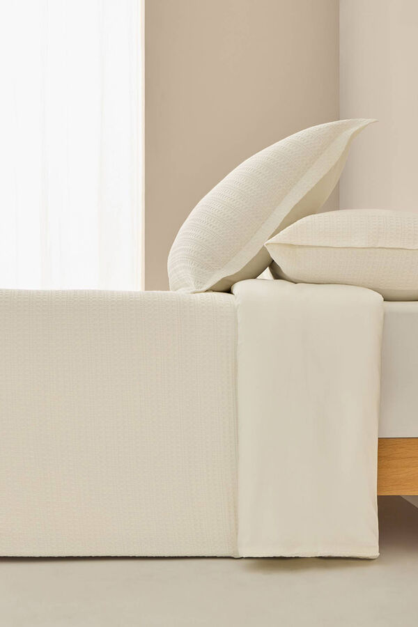 Textura FUNDA N&Oacute;RDICA DE JACQUARD blanco