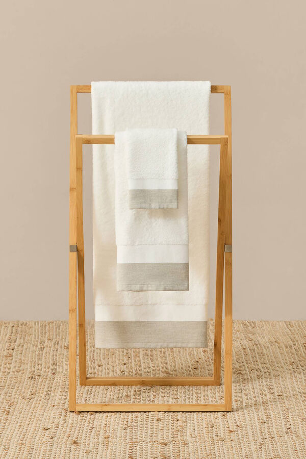 Womensecret Linen border towel Bela