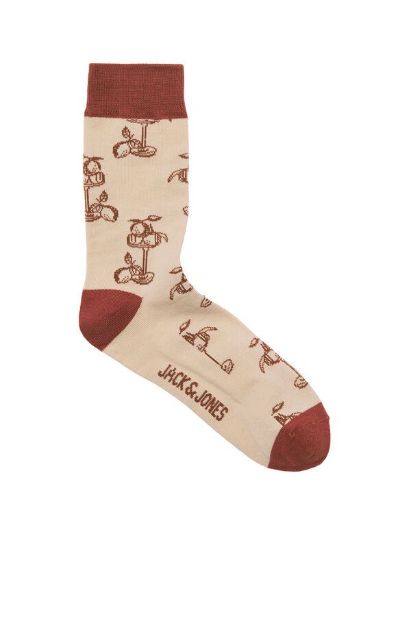 Jack & Jones 3-pack printed socks grey