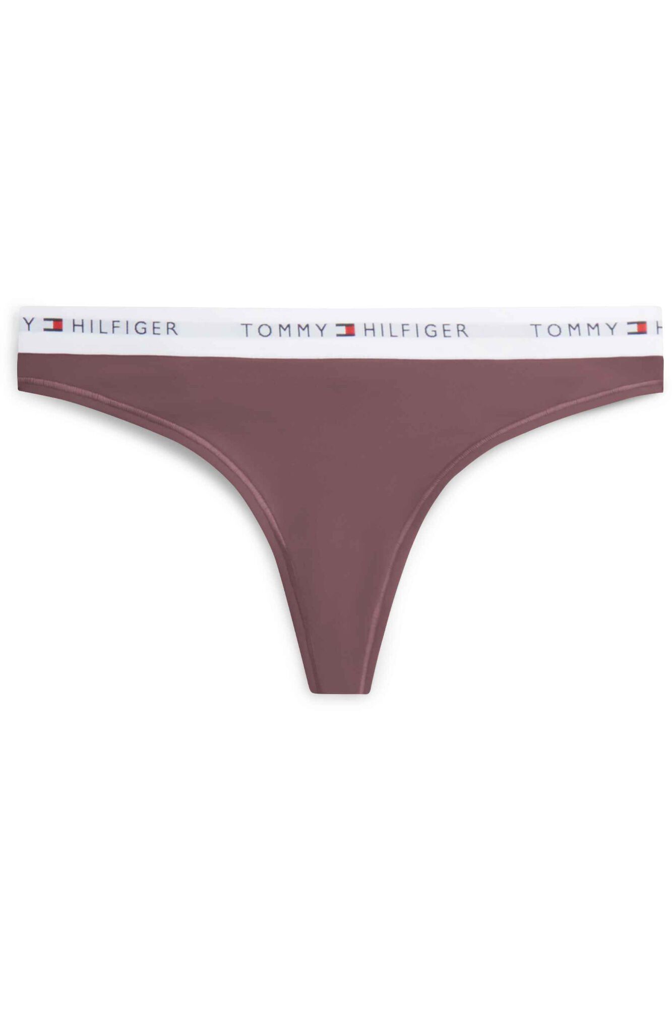 Tommy Underwear Tanga marr&oacute;n 