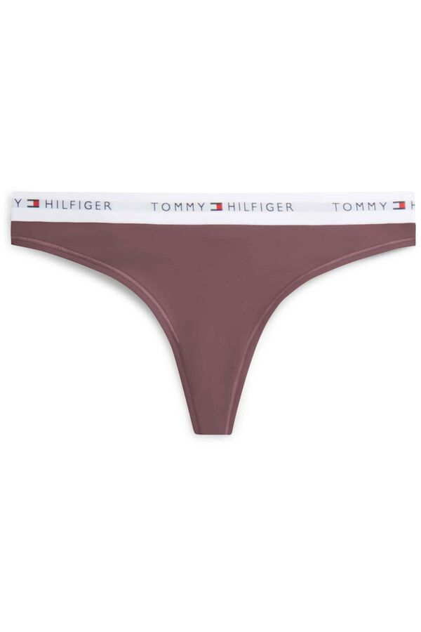 Tommy Underwear Tanga marr&oacute;n  nude