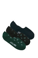 Jack & Jones Pack of 3 pinky socks blue