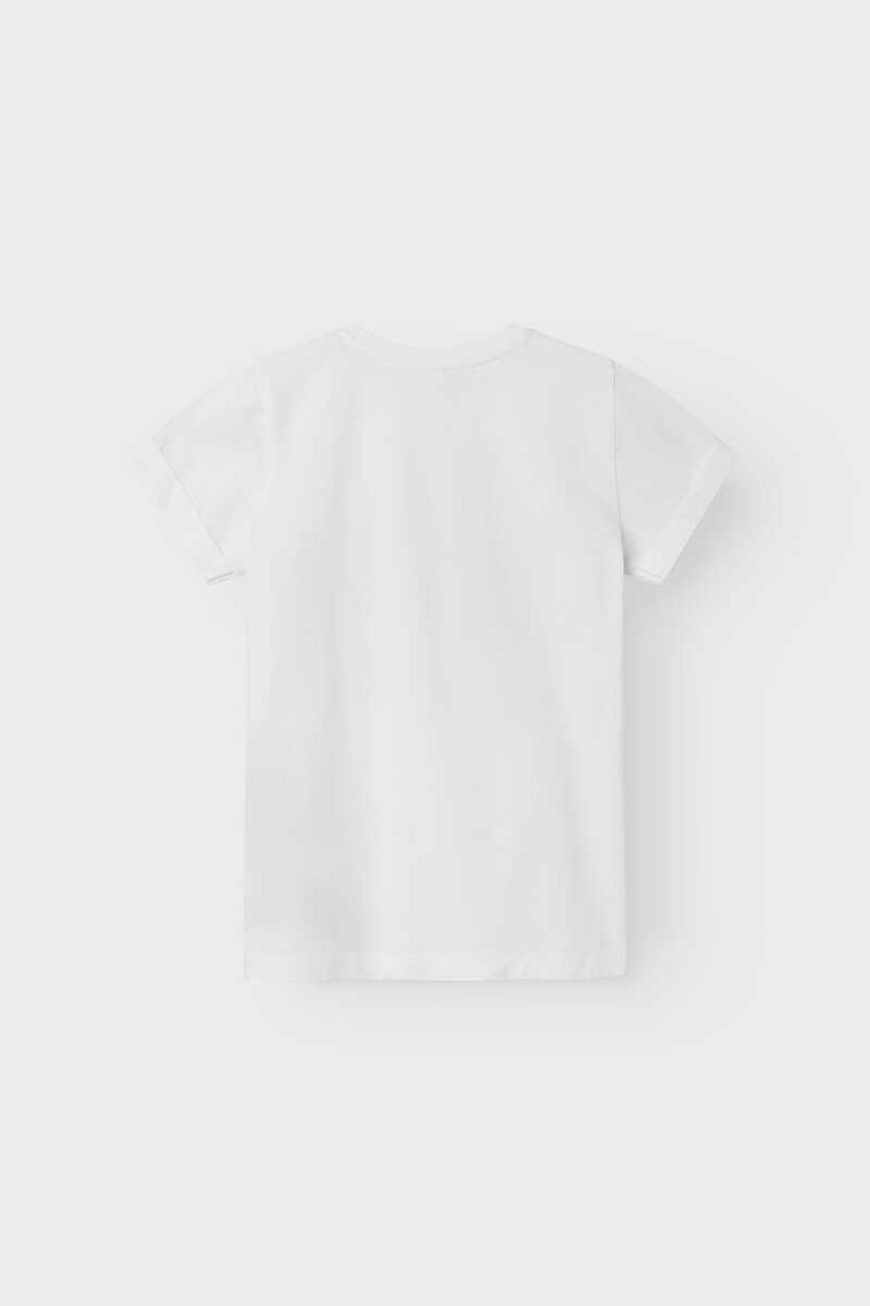Womensecret Camiseta de niña blanco