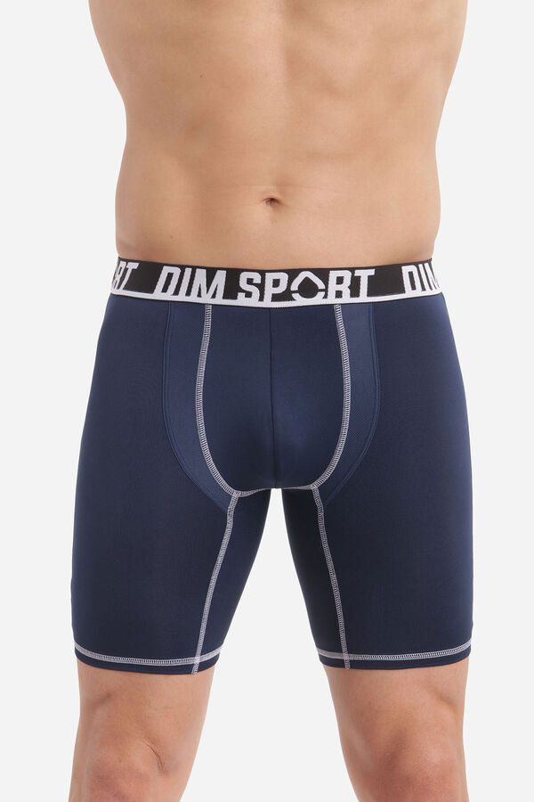 DIM Pack de 2 boxers de deporte de microfibra con malla transpirable DIM negro