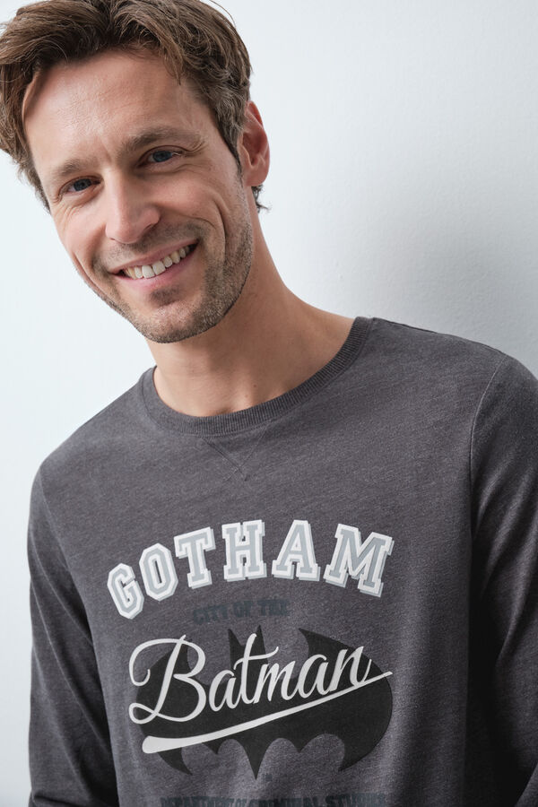 Women'secret Cotton long pyjamas Batman grey