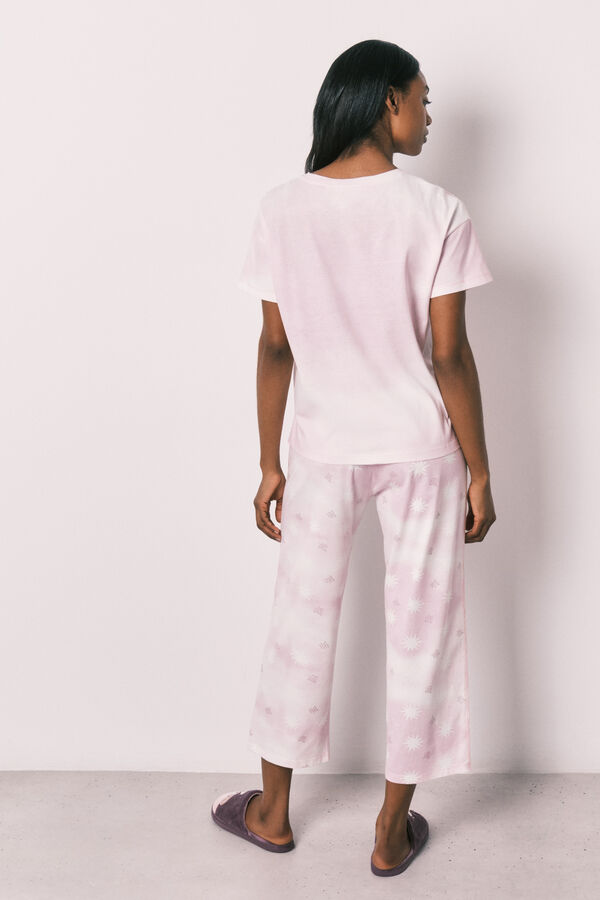 Women'secret Cotton capri pyjamas Snoopy pink